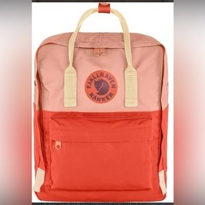 Fjallraven Kanken Art Poppy Fields Cotton Sky 16L Regular Size Backpack